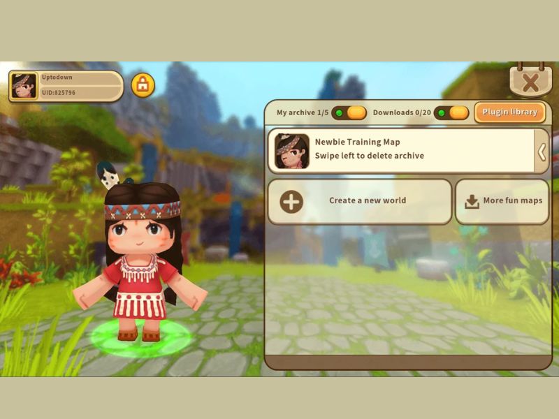 Chơi online và cộng đồng đông đảo trong Hack Mini World