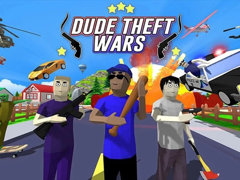 Hack Dude Theft Wars Modlmh.com - Thế Giới Mở Hài Hước Không Luật Lệ