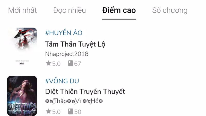 Kho truyện đồ sộ, đa dạng thể loại trong Metruyenchu