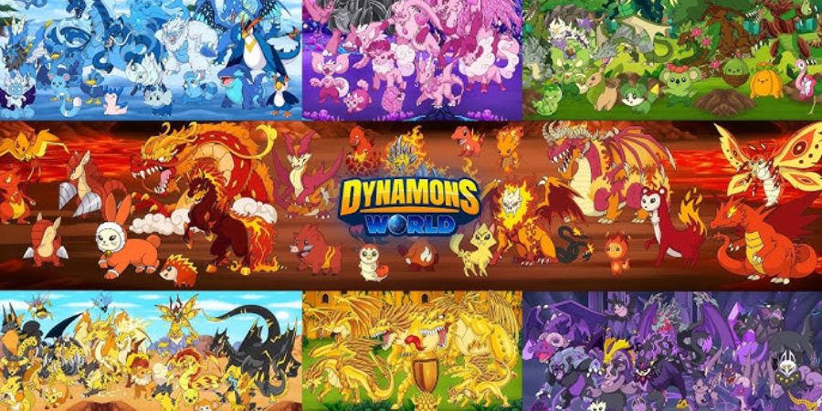 Dynamons World Hack Full Rồng Apkmoday