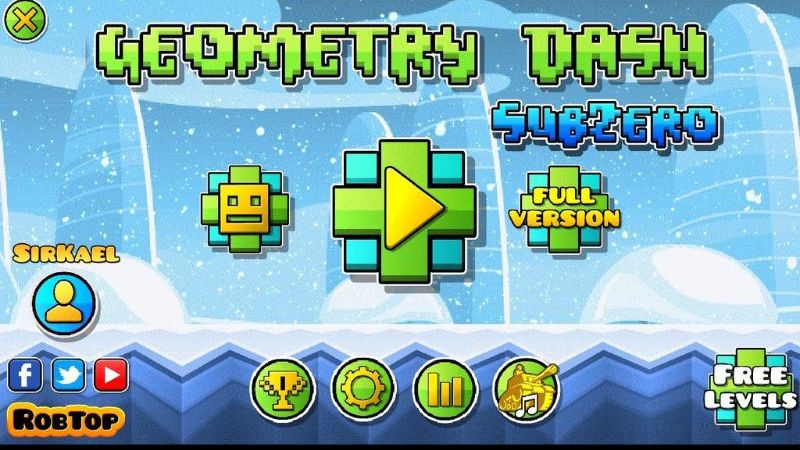 Hack Geometry Dash Subzero - Thử Thách Nhịp Điệu Không Dành Cho Người Nóng Vội
