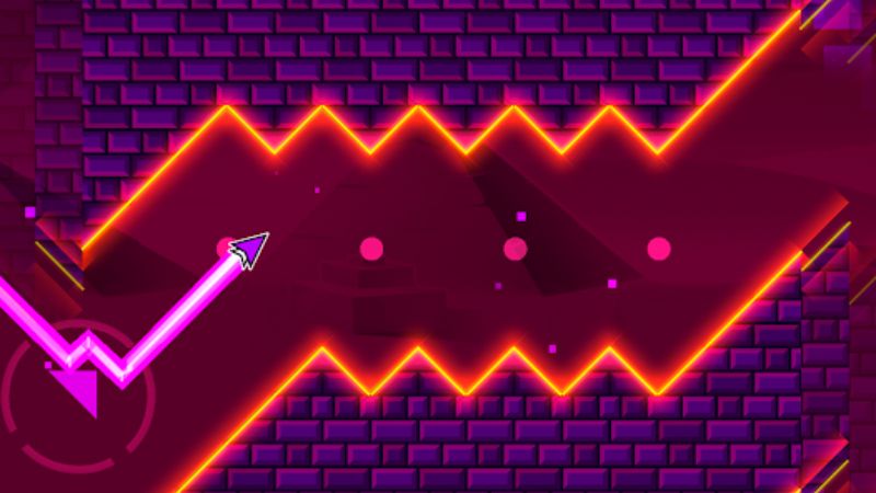 Cơ chế chơi thay đổi liên tục trong Geometry Dash Subzero Hack