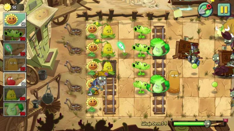 Lối chơi chiến thuật linh hoạt và cuốn hút trong Plant Vs Zombie 2 Full Cây